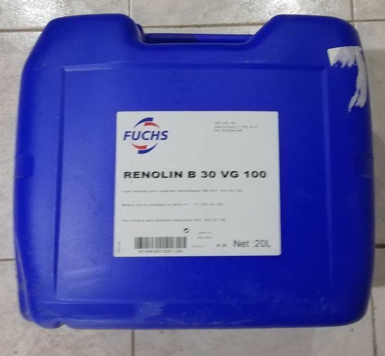 Óleo Hidráulico Fuchs Renolin B 30 VG 100