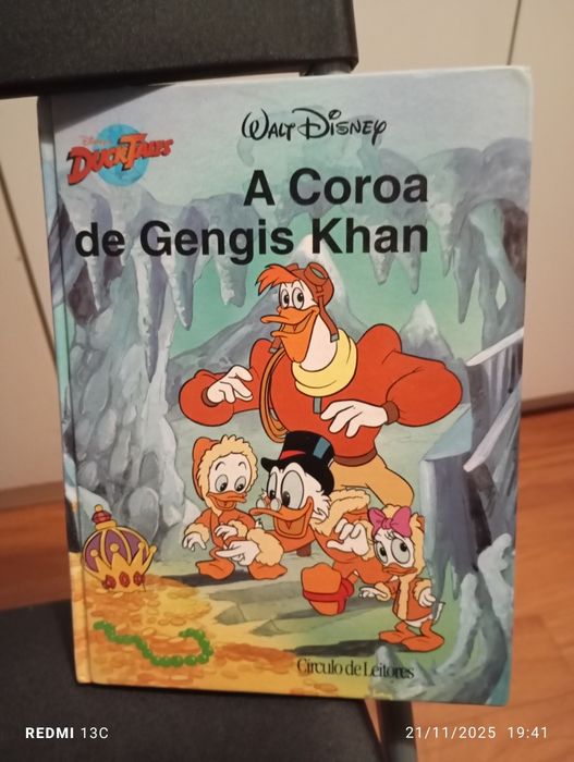 Livro " A coroa de Gengis Khan"