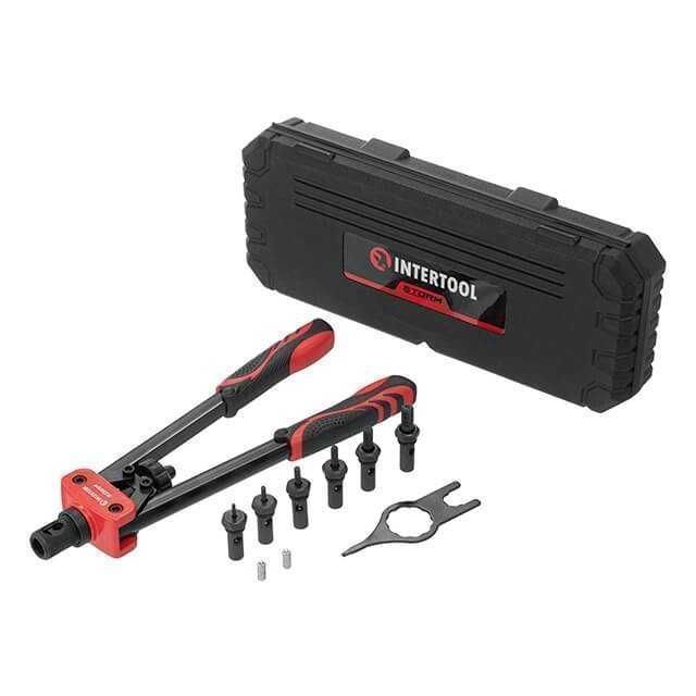 Пистолет заклепочный для резьбовых заклепок М3-М10 INTERTOOL RT-0020