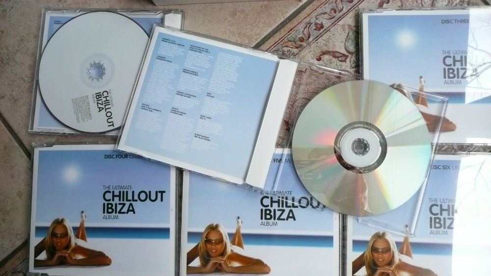 IBIZA CHILLOUT 6cd płyty kompaktowe składanka