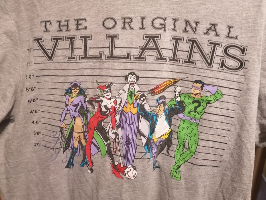 Koszulka dc villains rozmiar L