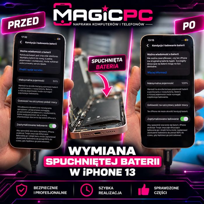 Naprawa telefonów | komputerow | konsol i innych | MagicPc