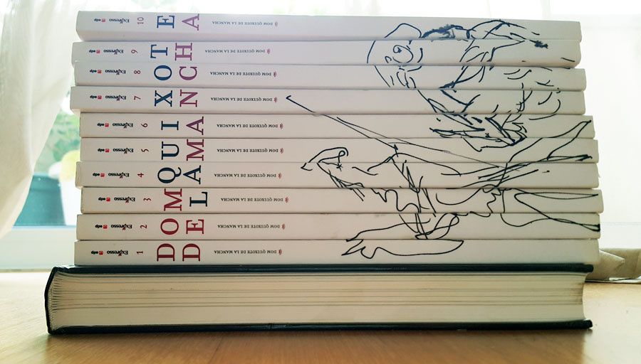 Edição Especial "D.Quixote de La Mancha", Pinturas de Júlio Pomar