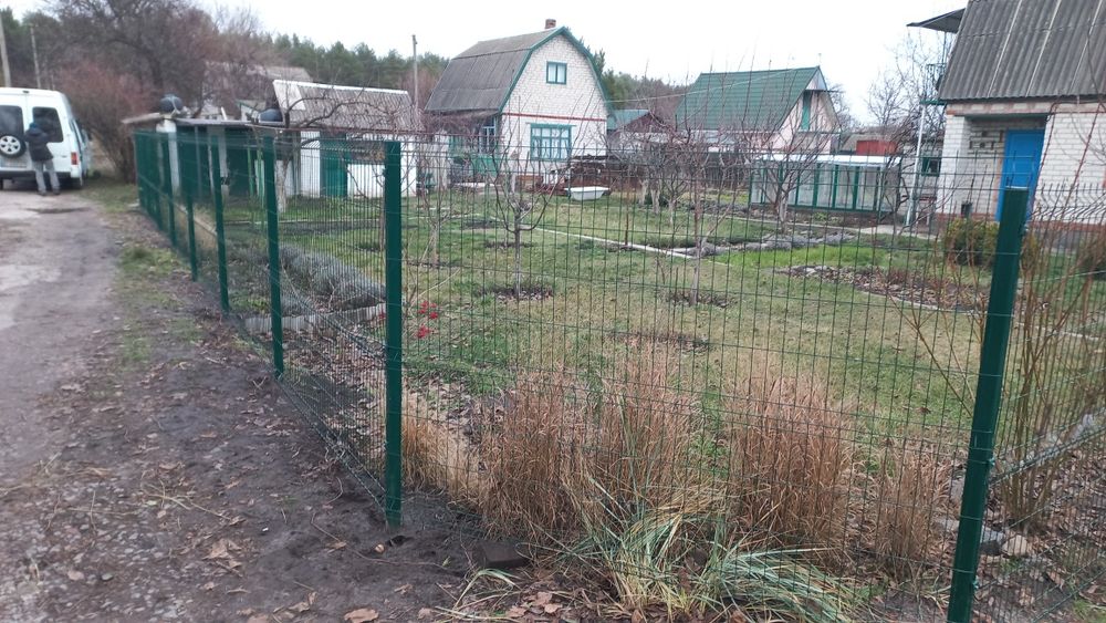 Заборы секционные,из профнастила под ключ