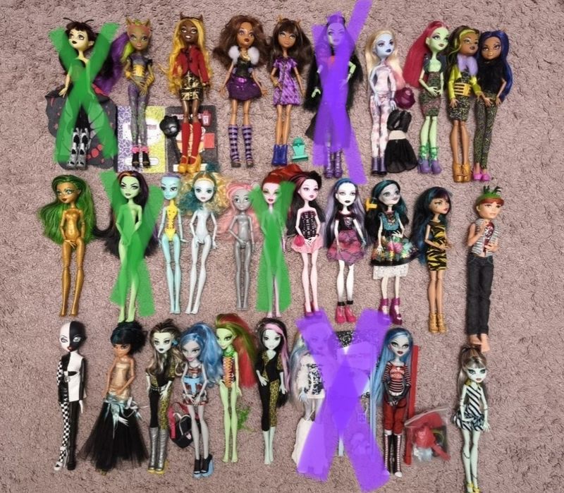 РОЗПРОДАЖ МОЄЇ КОЛЕКЦІЇ Ляльки лялька Монстер Хай