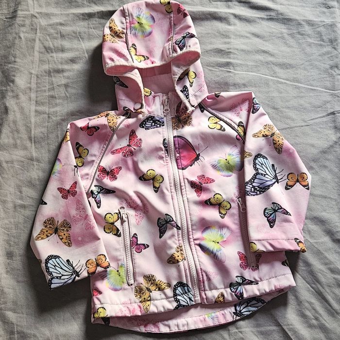 Kurtka softsheel w motyle