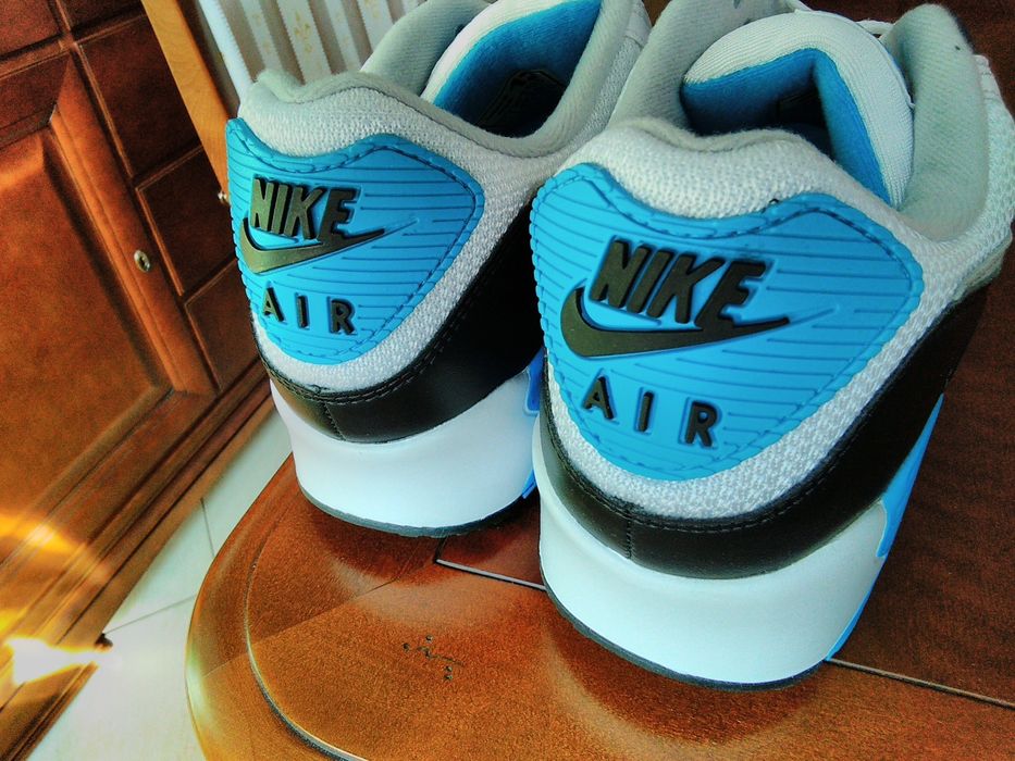 (Eur 46- 30 cm) NOWE Nike Air Max 90 Laser Blue (2020) CJ6779,-100