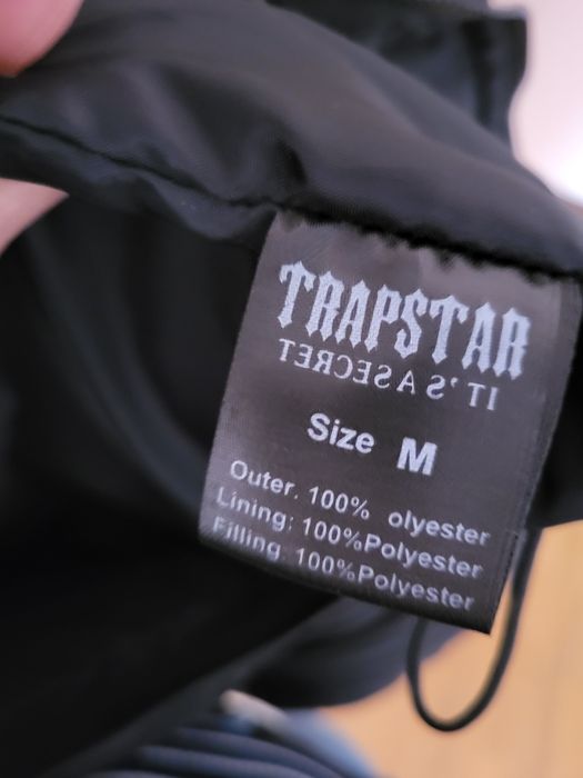 Жилетка trapstar чоловіча безрукавка спортивная трепстар чорна