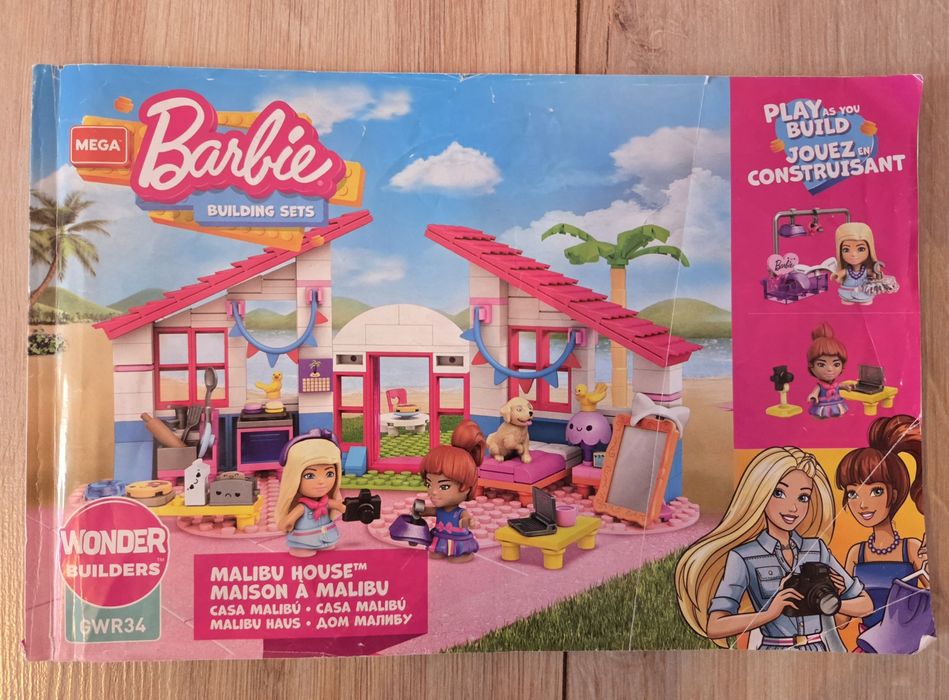 Mega Construx Barbie Dom w Malibu GWR34