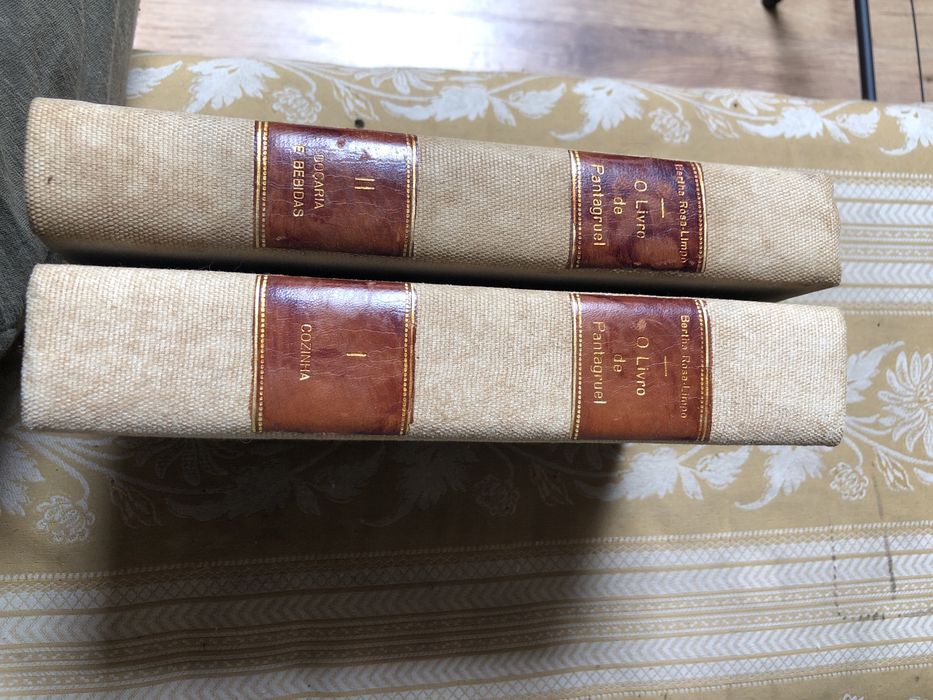 2 volumes O Livro de Pantagruel