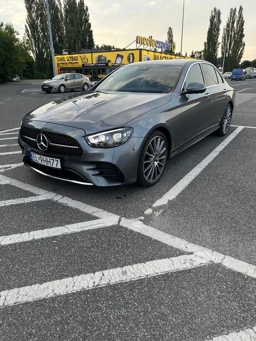 Mercedes-Benz Klasa E Mercedes-Benz E220d 4-matic AMG  Salon PL, serwis ASO, 1 właściciel