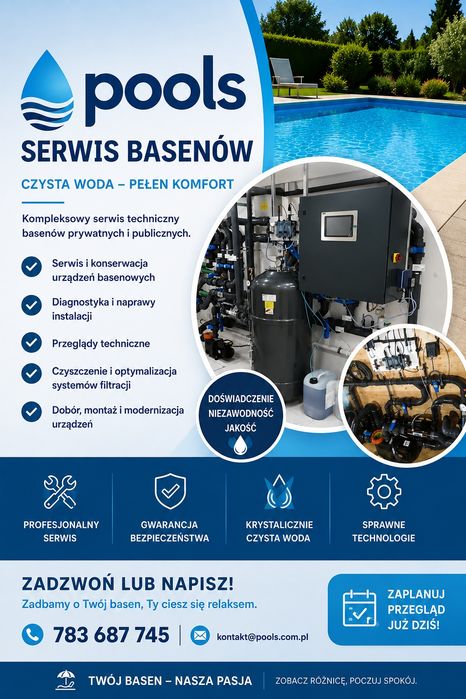 Serwis basenów             .    .   .