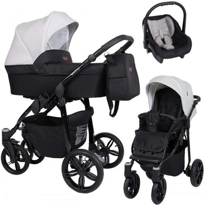 NOWY! Kunert Verino 3w1 ze świetną amortyzacją! Duży kosz, akcesoria!