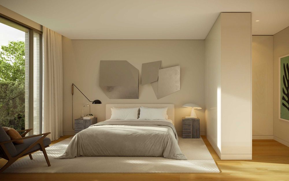 Apartamento T2 de Luxo na Foz do Douro c/ amplo jardim