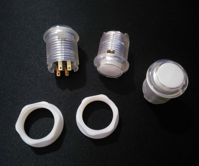 Arcade botões com LED