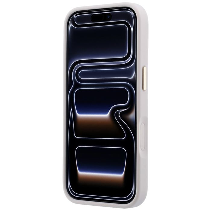 Etui Guess 4G with Stripe Round and Classic Logos MagSafe do iPhone 18 Pro / 17 Pro różowy