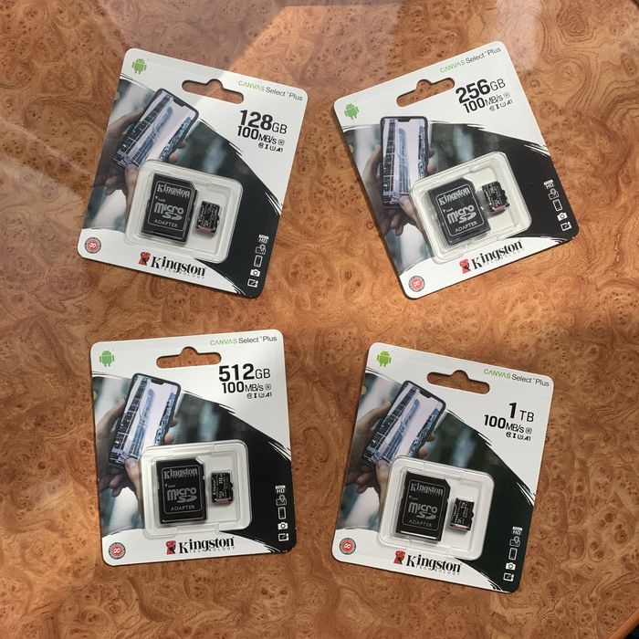 ‼️ГАРЯЧА ЦіНА‼️Micro SD Карта памяти для телефона 512/256/128 гб 4К U3