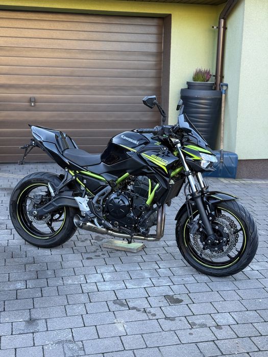 Kawasaki Z650 ! Polift ! 2020 rok ! Niemcy ! Dodatki ! A2 ! 35 KW !