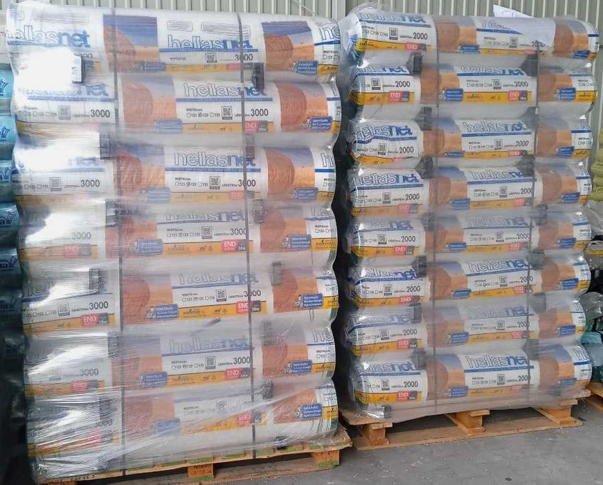 Siatka rolnicza Hellasnet 125cm 2000m 3000m do pras słomy siana