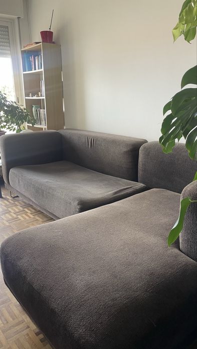 Ikea Tylosand Sofa cinzento chez longue