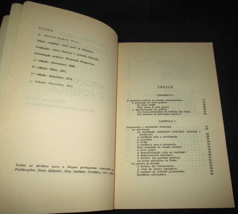 Livro Introdução à Política Jean-Pierre Lassale
