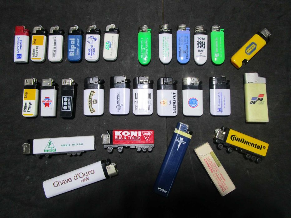 Mais de 140 isqueiros para colecionadores