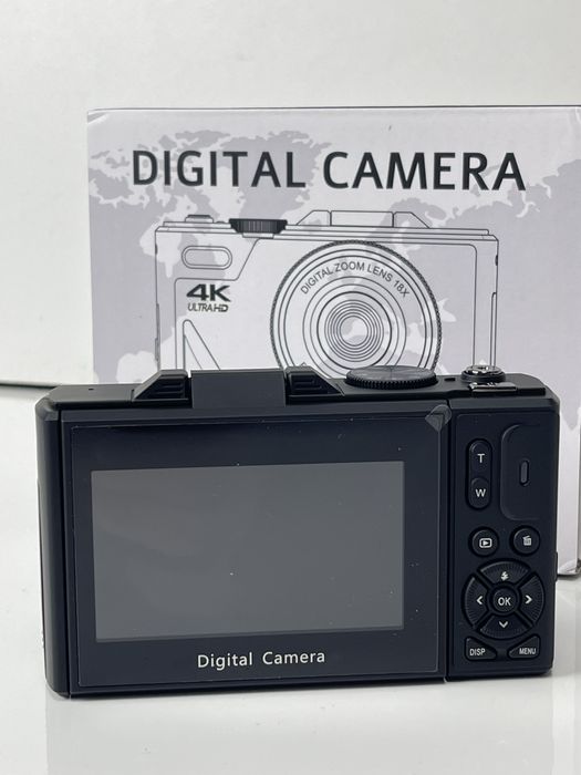 Цифровая фотокамера 64 МП 4K/Wifi/ 18-кратный цифровой зум +32GB