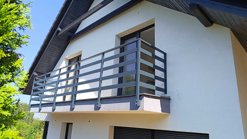 Balustrady na wymiar | Aluminium | Stal | Szkło