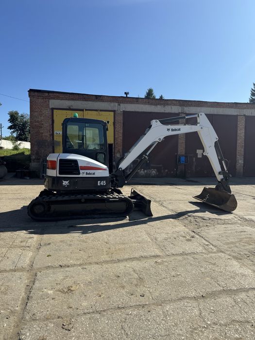Bobcat E45! Продаж! Свіжопригнаний! Мініекскаватор 4,6т!