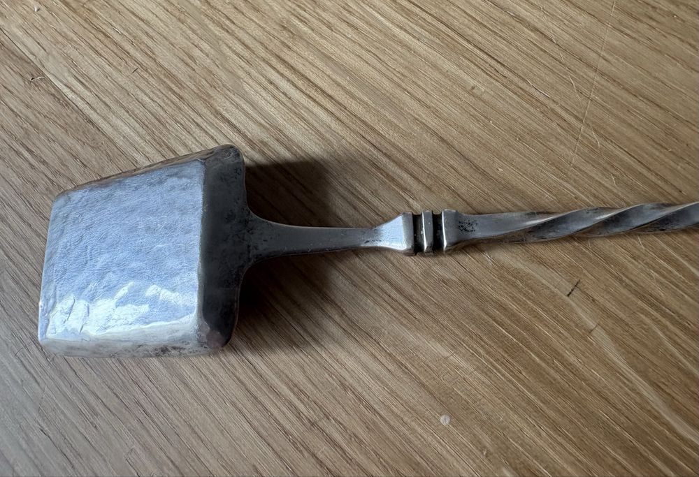 Łyzeczka do cukru srebro przedwojenna
