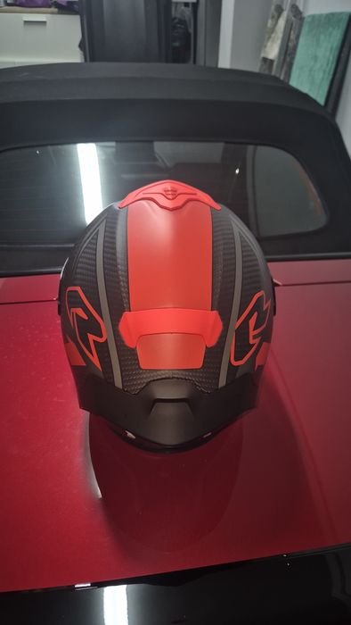 Capacete scorpion,  Ducati logo peak2.0,  blusão Alpinestars e Dainese