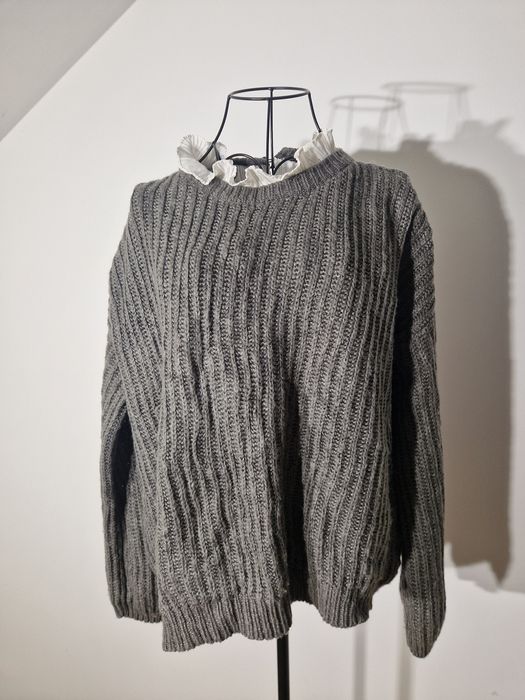 Sweterek z kołnierzykiem L