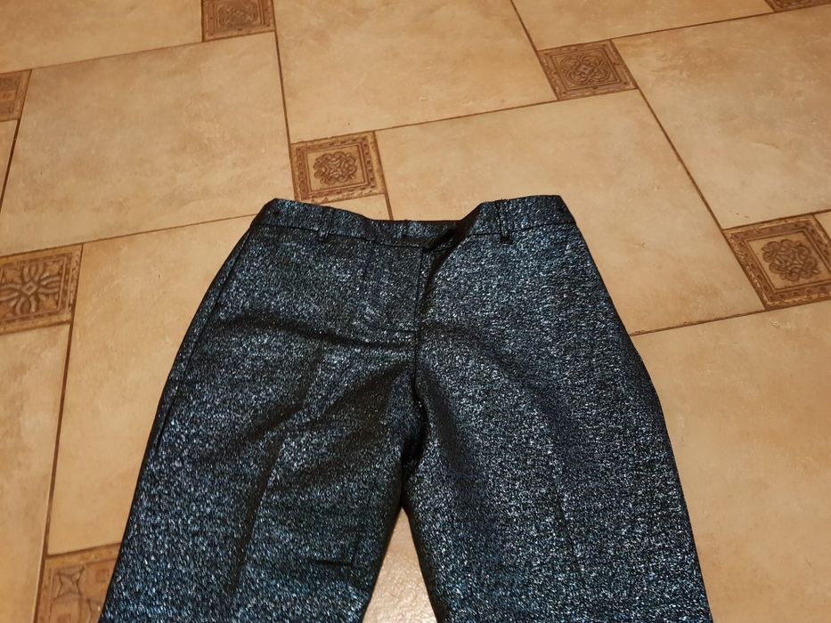 Next брюки  шорты с люрексом фирменные