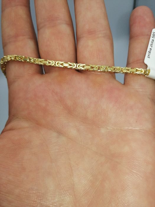 Złoty Łańcuszek Królewski 32.40g Nataliebizu.
