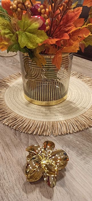 Złota spinka/klips do włosów