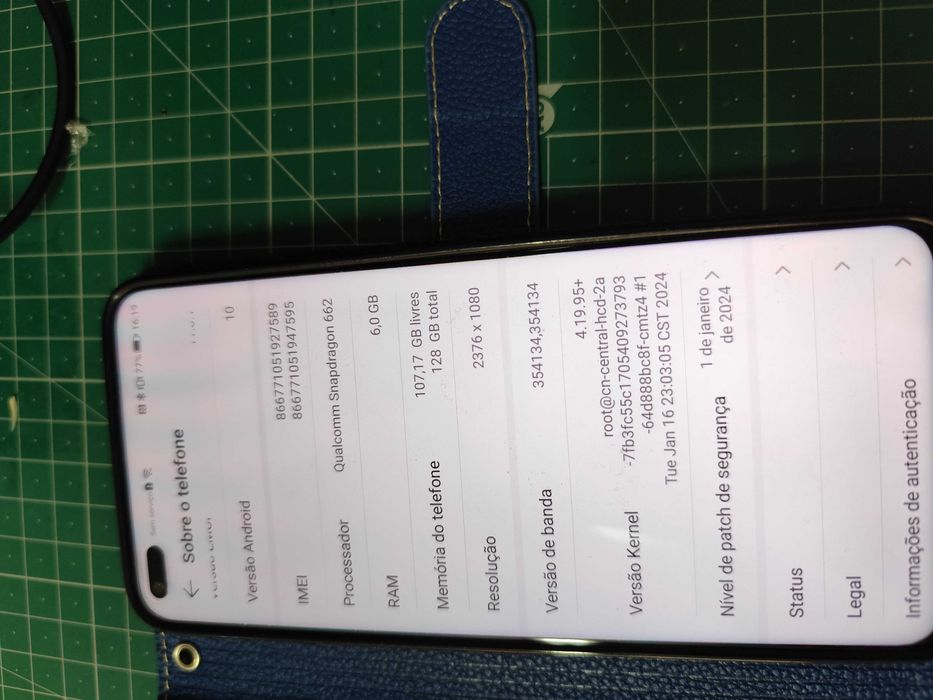 huawei nova 8i como novo