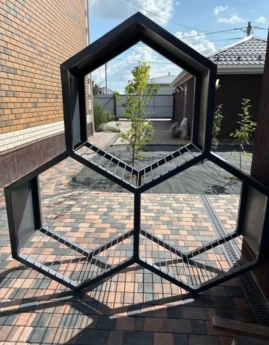 Дровник Соты для вашего дома