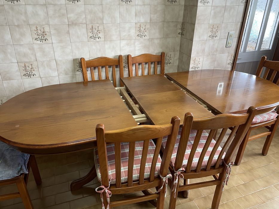 Mesa madeira cozinha