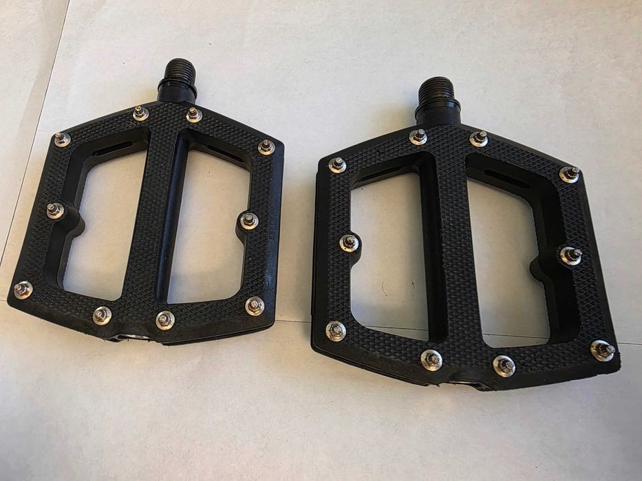 Flat Pedals KTM com pitons em aço Bicicleta Pedais acessorios BTT MTB