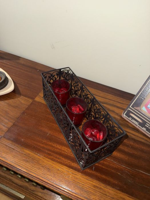 Suporte velas castiçal decoraçao