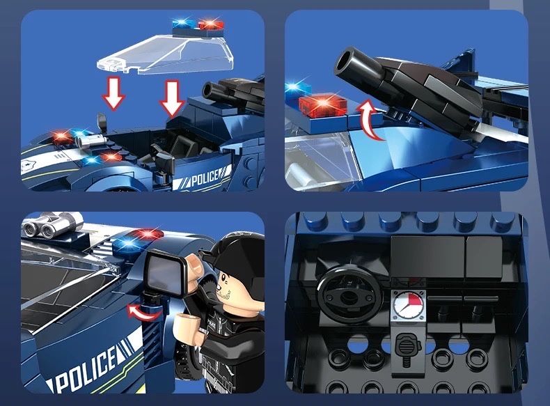 klocki kompatybilne z lego 345 szt.