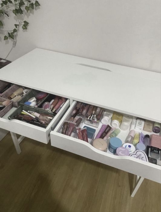 Biurko Alex Ikea toaletka 100x48 stan idealny