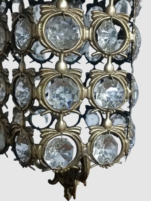 Вінтажний бронзовий підвісний світильник