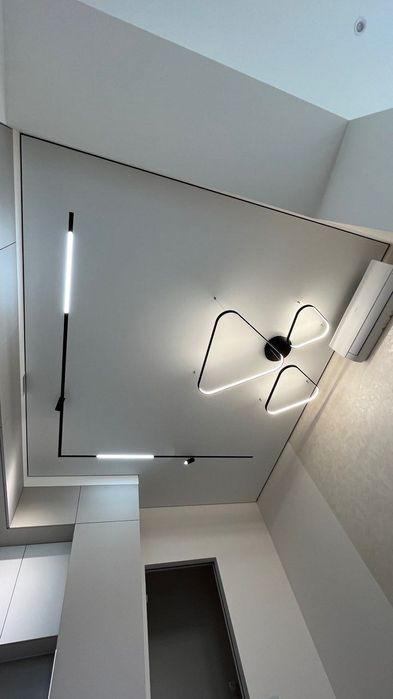 Натяжні стелі ПІД КЛЮЧ, монтаж натяжних стель | Замір безкоштовно‼️