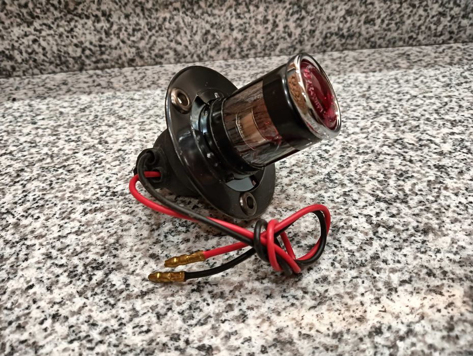 Nowa lampa tył Lucas chrom chopper Cruiser custom