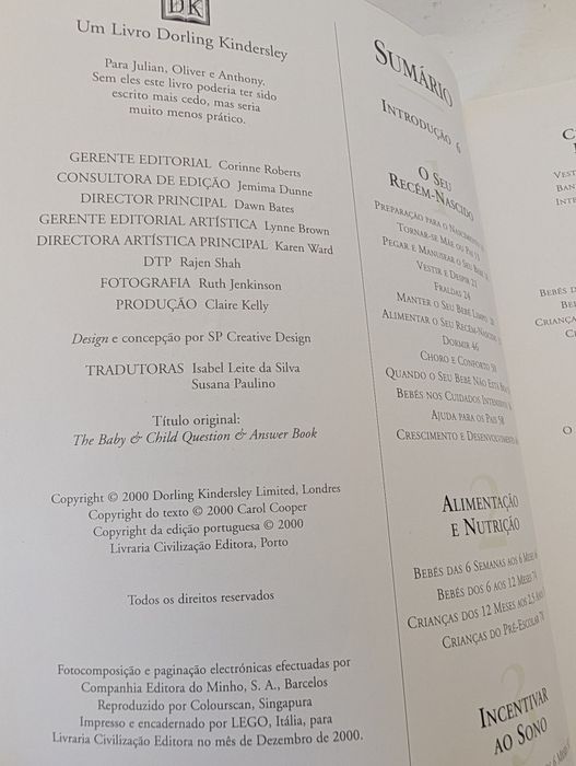 Bebés e Crianças