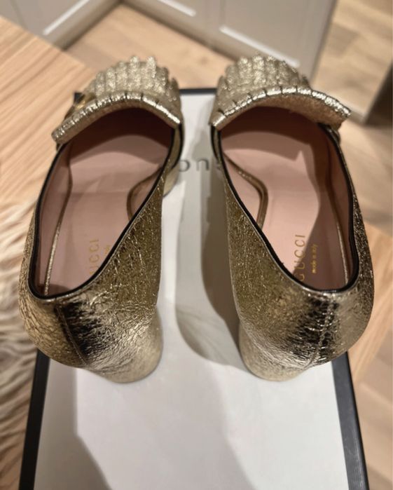 Sapatos Gucci Marmont originais