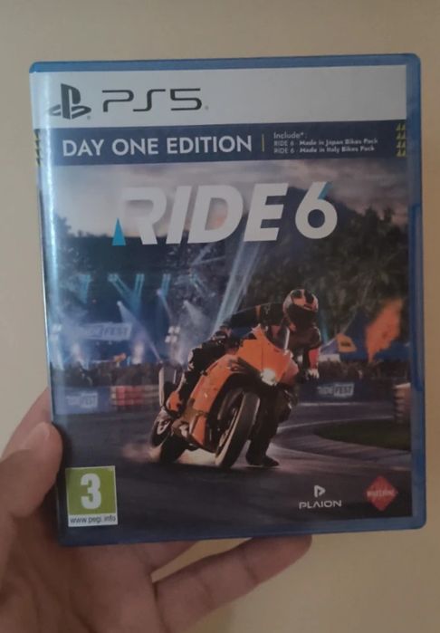Ride 6 ps5 usado 2 vezes