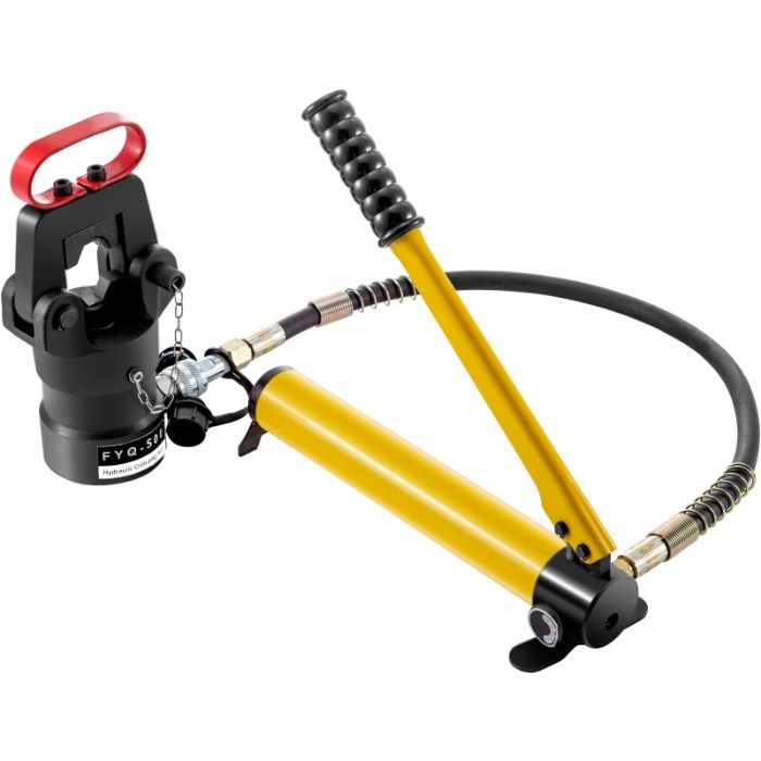 Alicate cravar terminais hidraulico 18 ton 16 a 500 mm