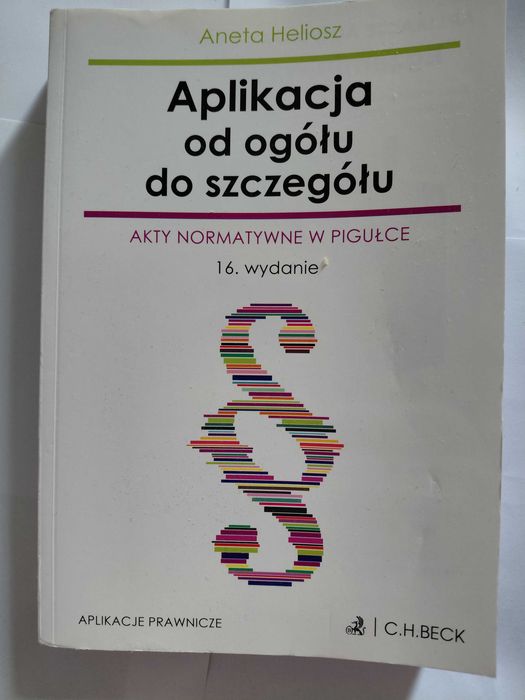 Skrypt przygotowujący do egzaminu wstępnego an aplikację